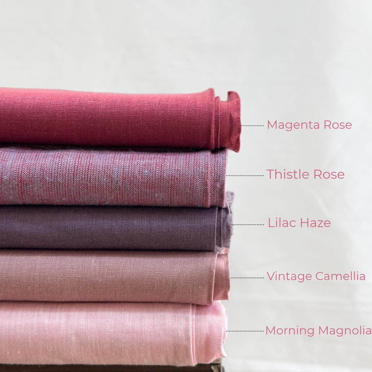 Women's Pink Linen Shirt – Bloom by OrganoLinen