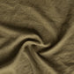 Olive Earth CALM linen fabric swatch