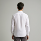 Men's White Linen Shirt – Cloud by OrganoLinen
