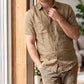 Men's Plus Size Linen Shirt in Savannah Earth – Dune by OrganoLinen