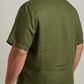 Men's Plus Size Green Linen Shirt – Forest by OrganoLinen