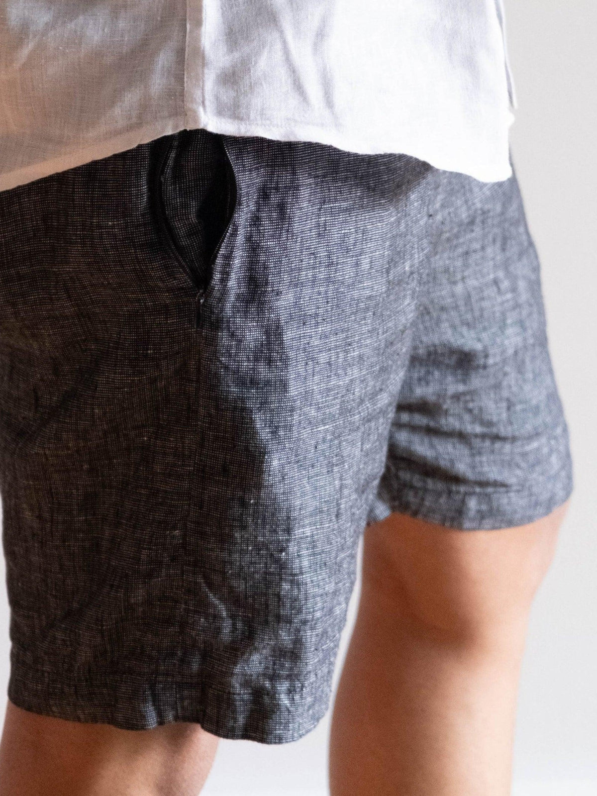 Men's Linen Shorts – Galen by OrganoLinen