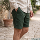 Men's Linen Shorts in Emerald Coast – Galen by OrganoLinen