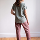 Women's Pure Linen Pants in Berry Bramble – Hugo by OrganoLinen