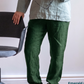 Women's Pure Linen Pants in Emerald Coast – Hugo by OrganoLinen