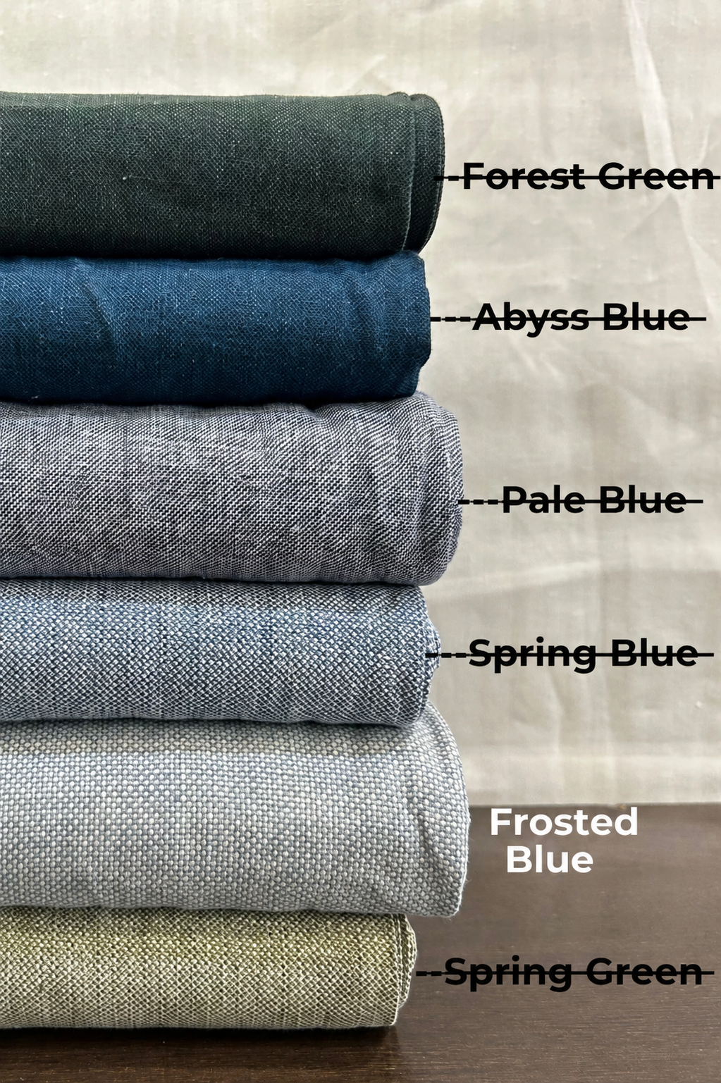 Linen Cord Set outfit for men in Frosted Blue – Cascade by OrganoLinen