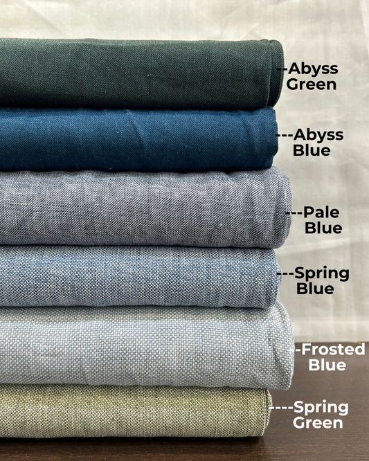 Premium Pure Linen Fabrics Pattern for suiting – Latin by OrganoLinen