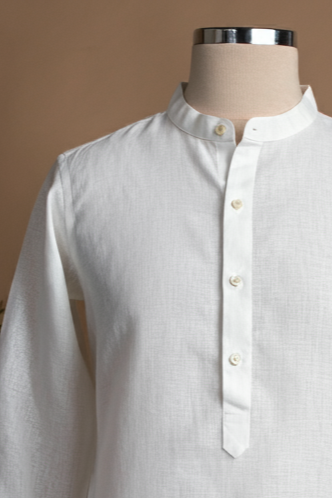 Men's Kurta Linen Shirt – Ramy by OrganoLinen