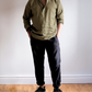Men's Kurta Linen Shirt in Amberglow Yellow – Ramy by OrganoLinen