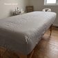 100% Pure Linen FITTED Sheet in Flaxen Sand – Snooze by OrganoLinen