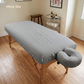 100% Pure Linen FITTED Sheet in Misty Sky – Snooze by OrganoLinen
