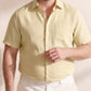 Men's Plus Size Linen Shirt in Moonlight Linen – Sunny by OrganoLinen