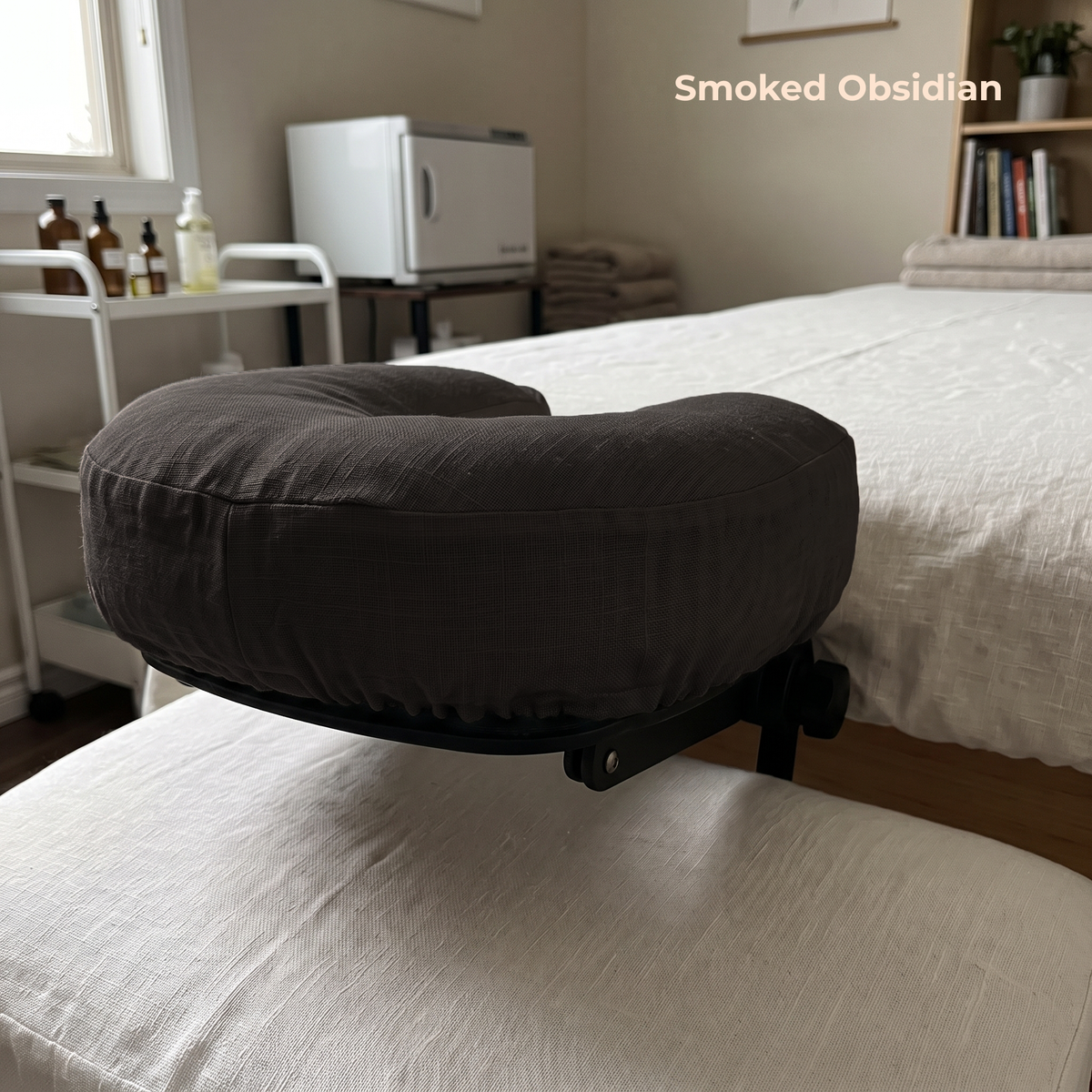 100% Pure Linen Cradle Cover in Smoked Obsidian – Zen by OrganoLinen