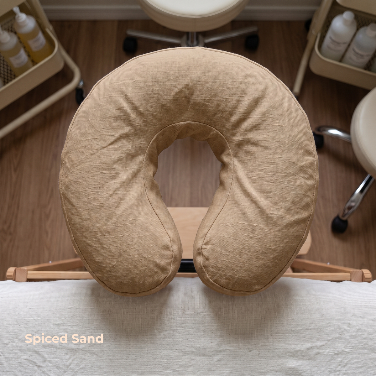 100% Pure Linen Cradle Cover in Spiced Sand – Zen by OrganoLinen