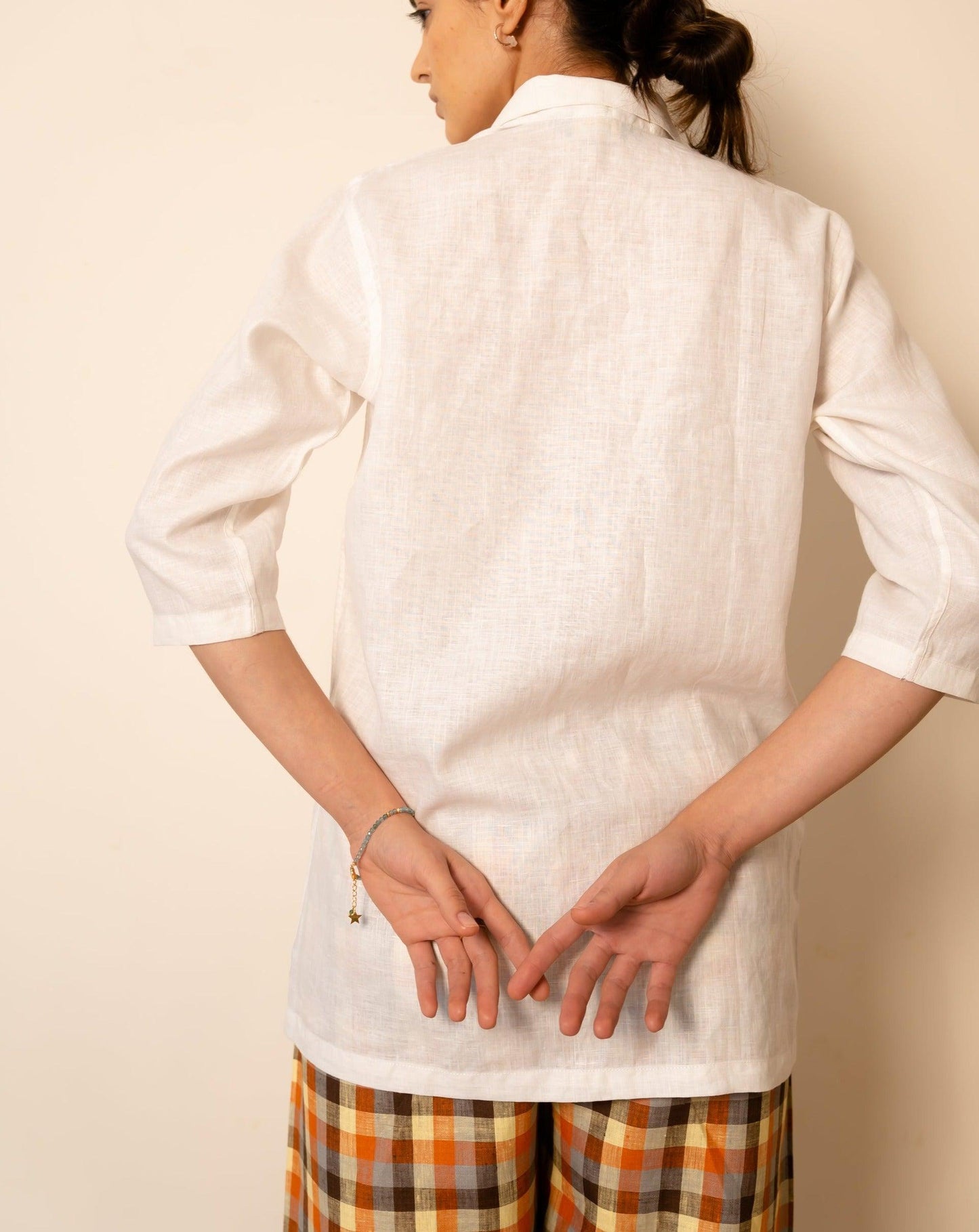 TANYA Linen Shirt - OrganoLinen