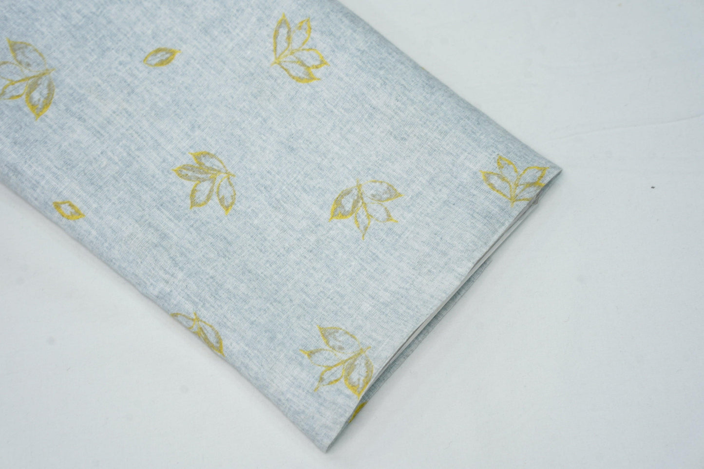 Digital flower Print on off-white base - Linen Fabric - OrganoLinen